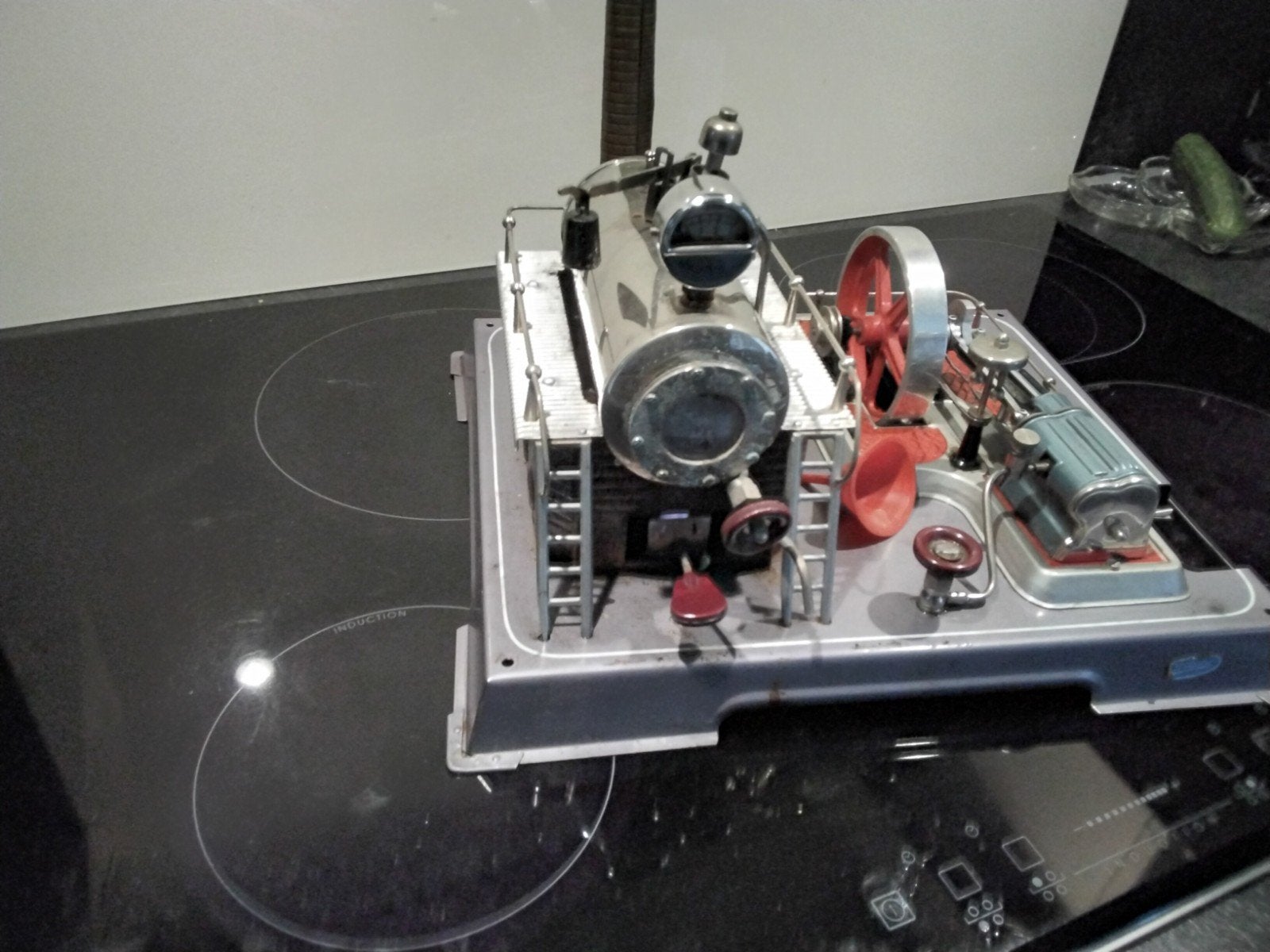 Wilesco D20 Stoommachine - Oud Type, Goed Werkend, Ophalen of Verzenden, Gebruikt, Groter dan 1:32