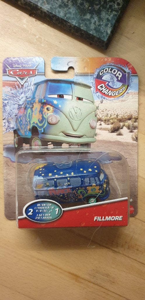 disney cars fillmore cw bus color changers, Ophalen of Verzenden, Nieuw, Auto