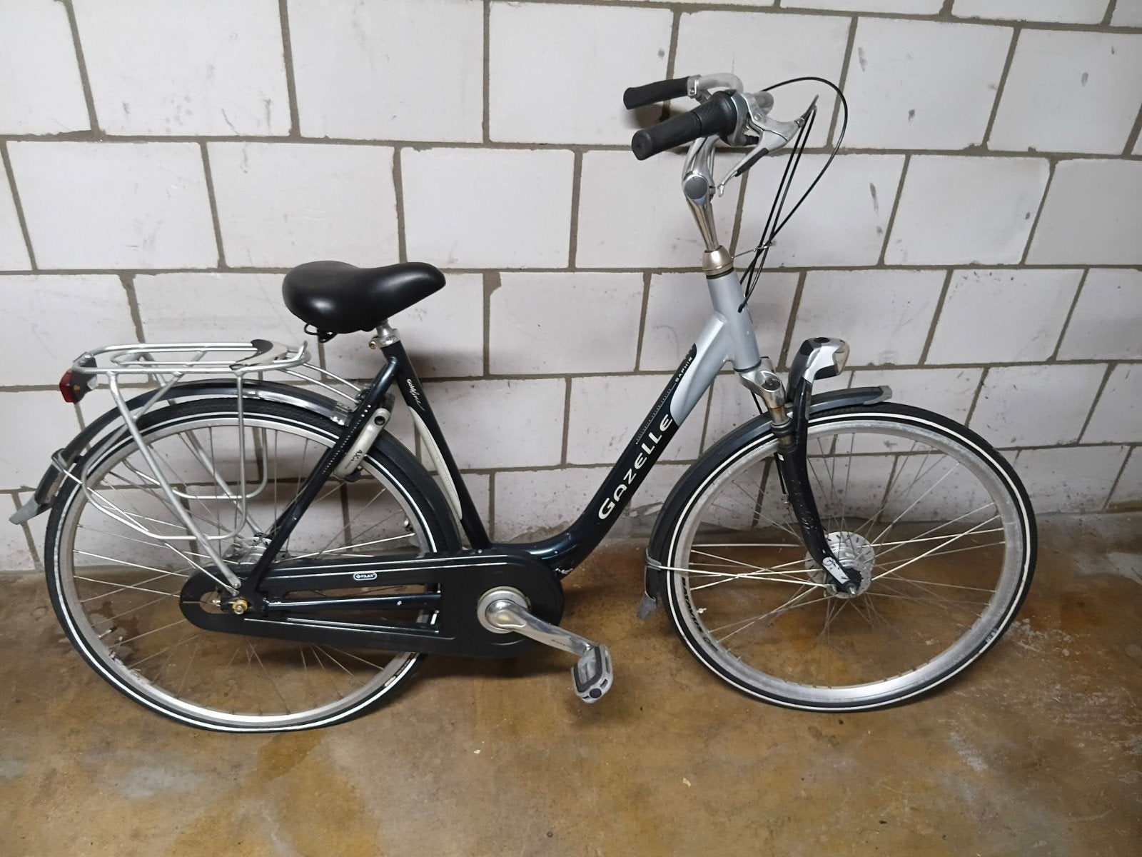 gazelle Orange 28 inch C7, Ophalen, Velgrem, Gazelle, Versnellingen
