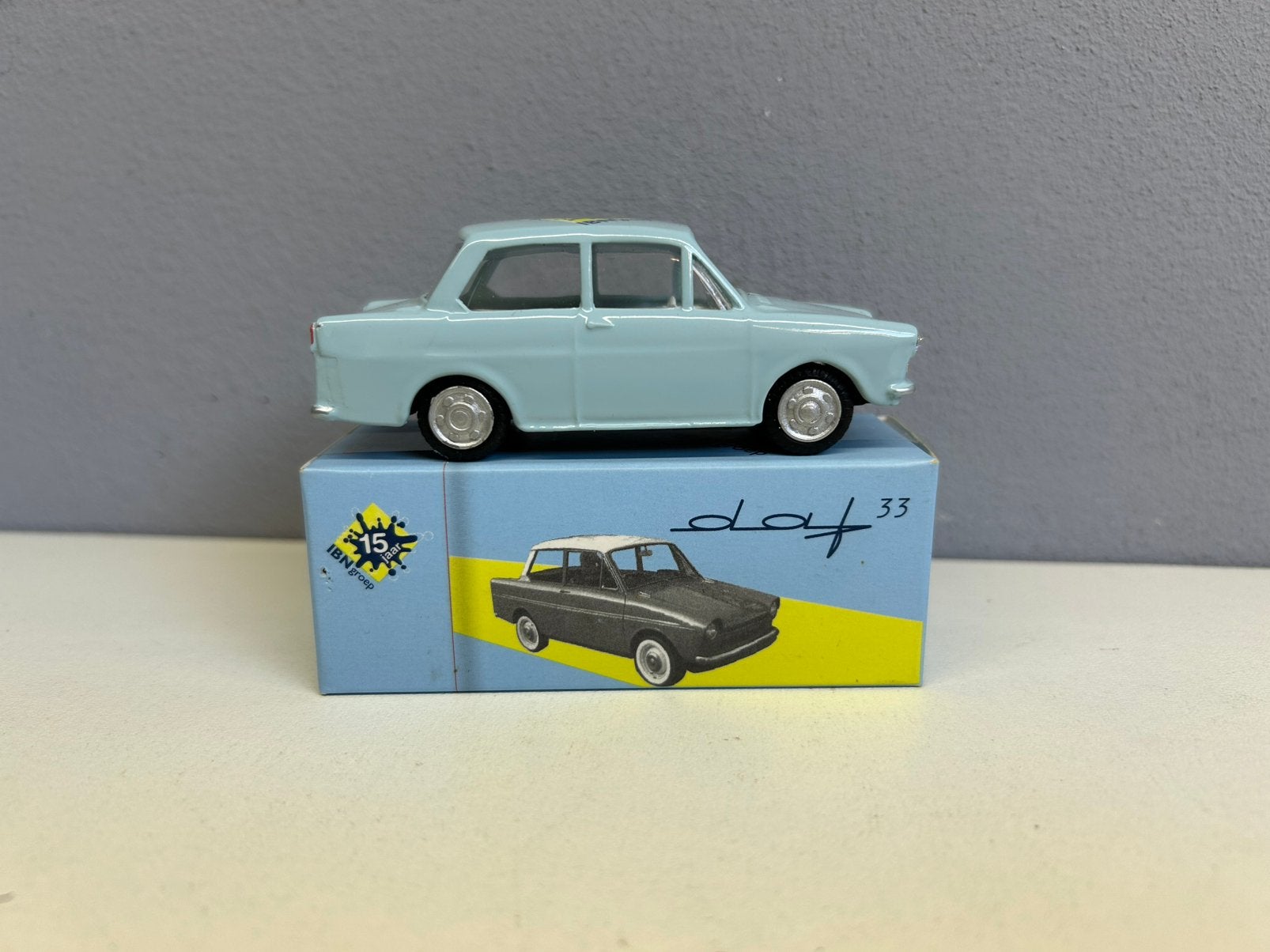 Lion toys car Daf IBN Groep kerst editie/geschenk MIB, Ophalen of Verzenden, Zo goed als nieuw, Auto, Overige merken
