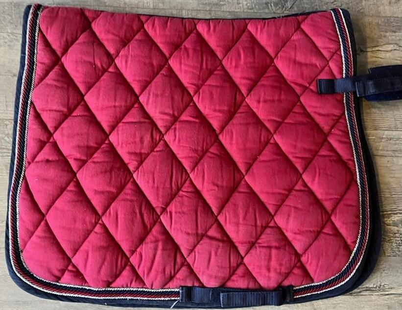 Horsegear Dressuur Full Rood, Full (L), Horsegear, Dressuurdekje, Rood