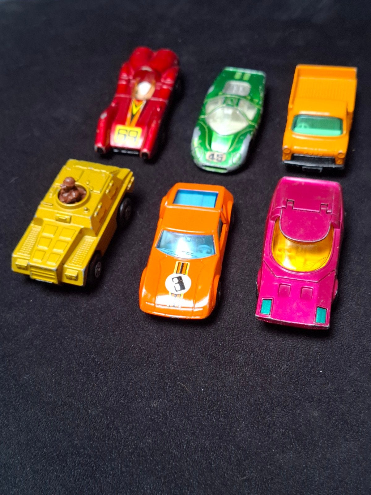 Matchbox Lesney monteverdi ford transit Rolamatics enz, Ophalen of Verzenden, Gebruikt, Auto