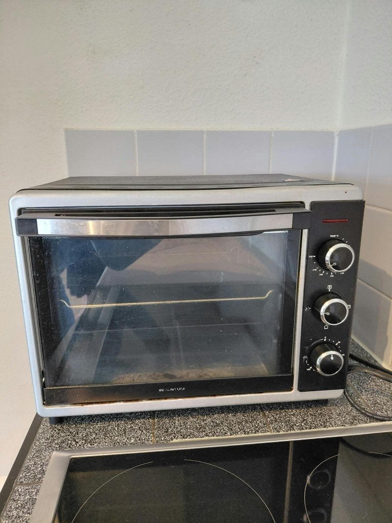 Inventum Countertop Mini Oven – Silver & Black, Ophalen, Minder dan 45 cm, Gebruikt, Minder dan 45 cm