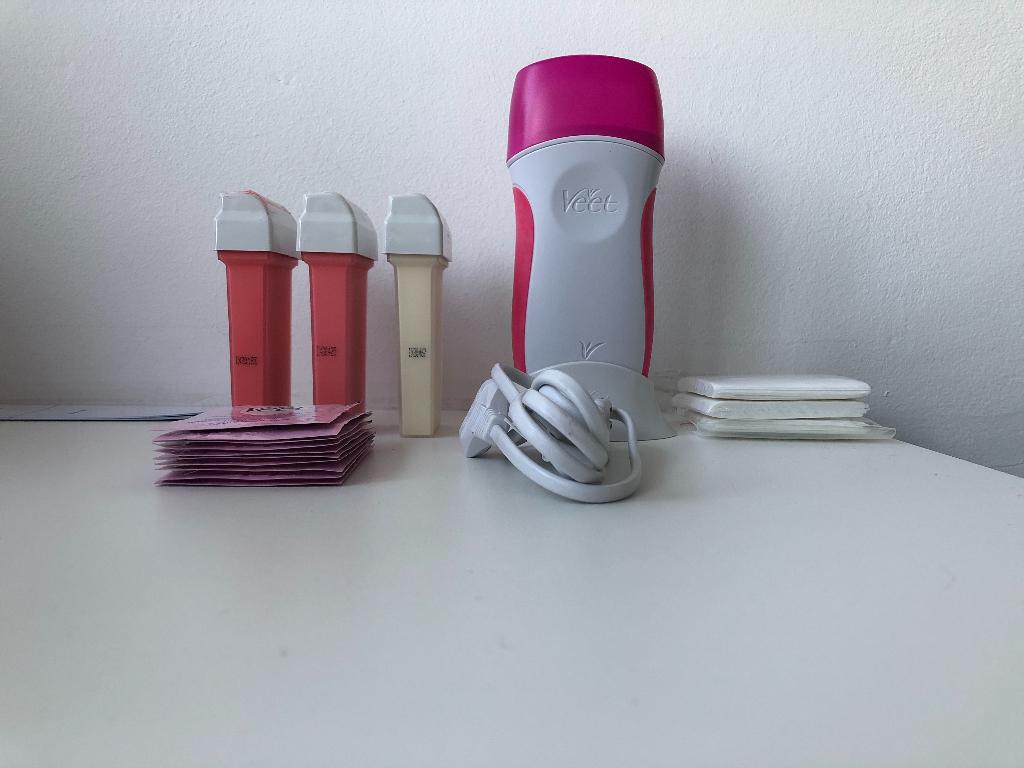 Harsapparaat VEET + 3 harspatronen, waxstips en doekjes, Ophalen of Verzenden, Zo goed als nieuw, Overige typen
