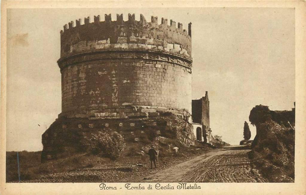 381-239-029 Roma Comba di Cecilia Metella, Verzenden, Voor 1920, Frankrijk