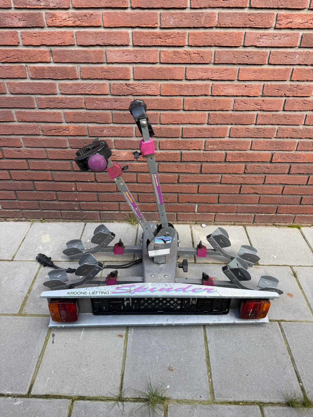 Spinder RC-2-F fietsendrager (7-polige aansluiting), Ophalen, Gebruikt