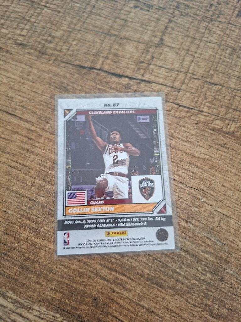 Collin sexton panini 21 22, Hobby en Vrije tijd, Stickers en Plaatjes, Ophalen of Verzenden, Zo goed als nieuw, Plaatje