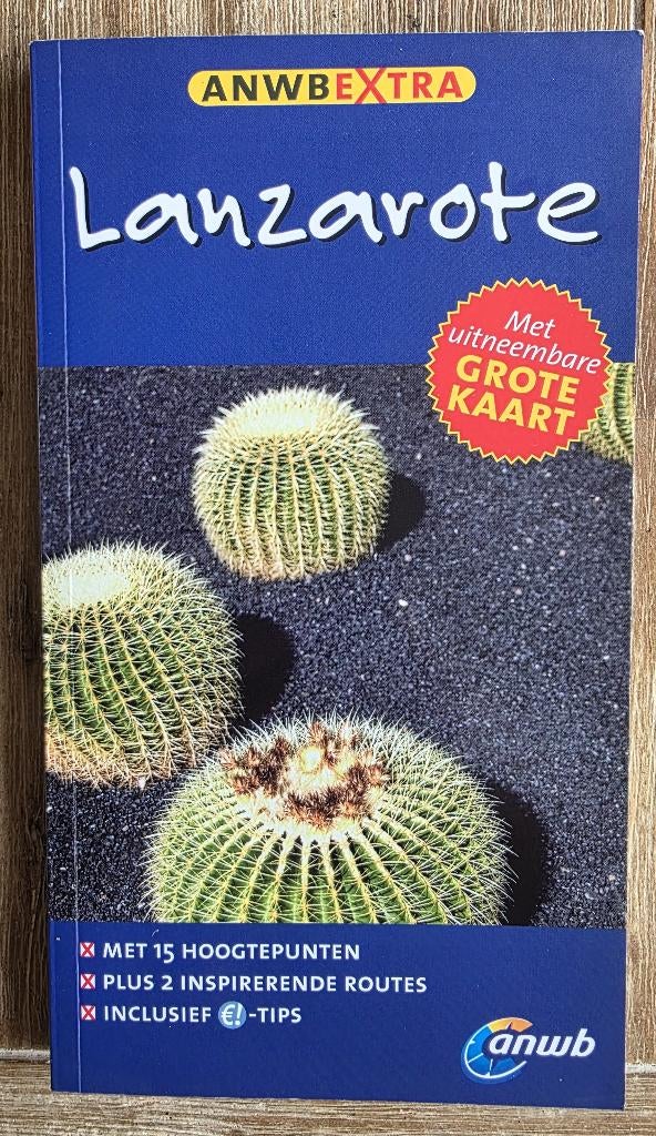 ANWB Extra Reisgids Lanzarote - Spanje, Boeken, ANWB, Europa, Ophalen of Verzenden, Zo goed als nieuw