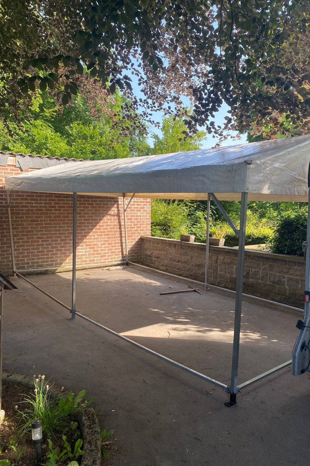 Tent van professionele kwaliteit te koop, Tuin en Terras, Ophalen, Zo goed als nieuw, Minder dan 5 meter