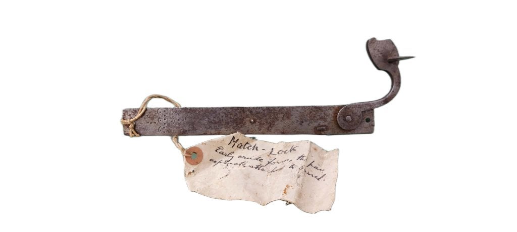 Antiek lontslot mechaniek geweer 16e eeuw (pistool), Ophalen of Verzenden, Landmacht, Nederland