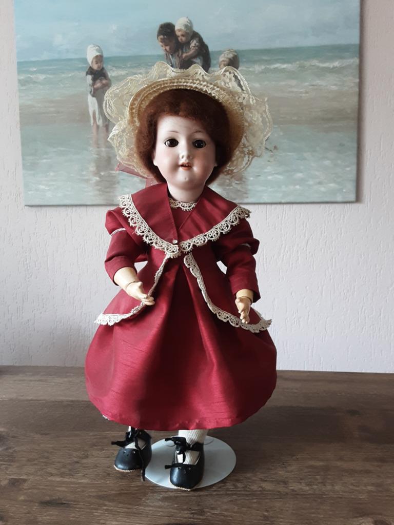 Antieke Armand Marseille pop - Germany 390 maat 38 cm, Verzamelen, Poppen, Gebruikt, Pop, Ophalen of Verzenden