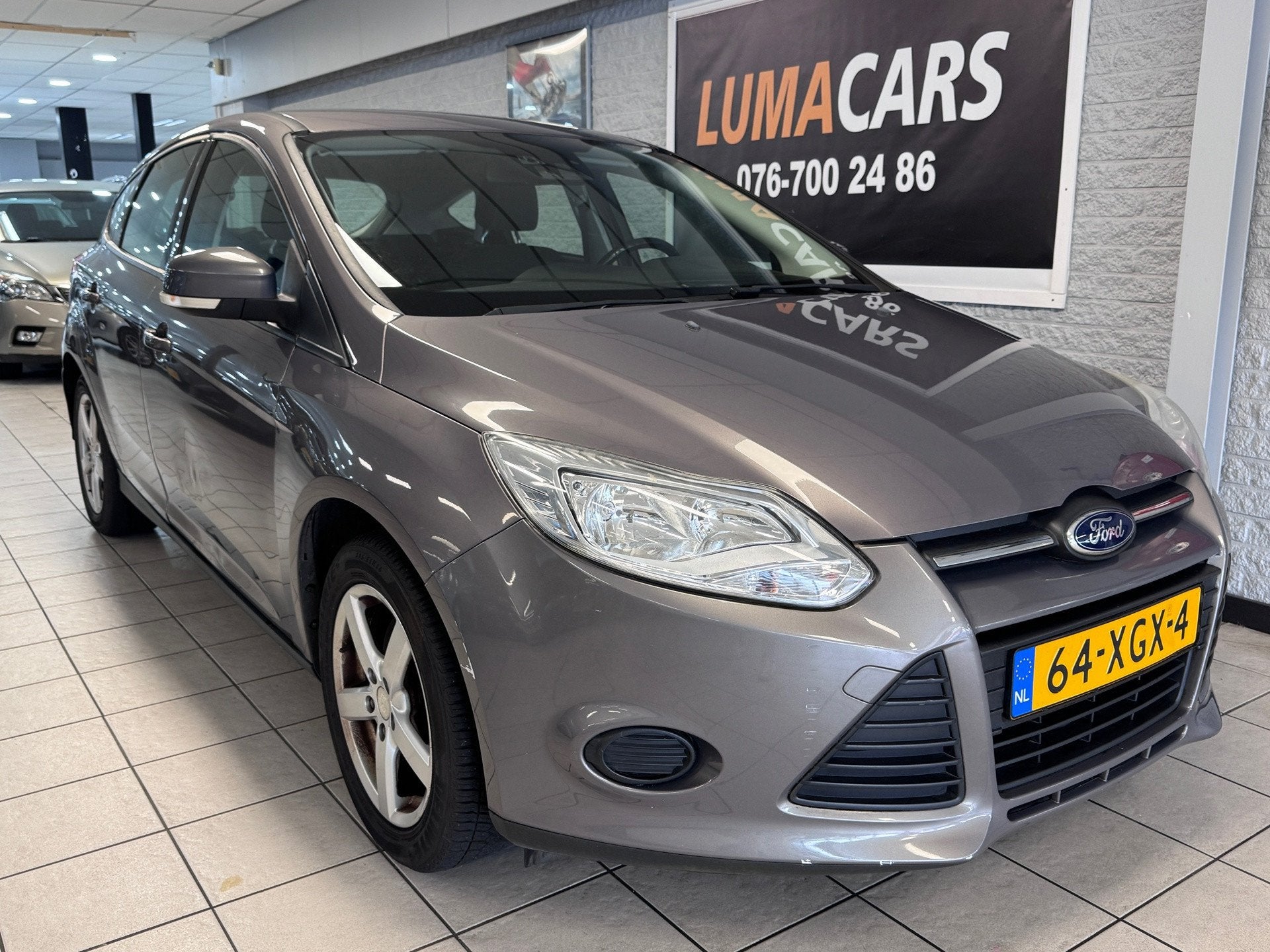 Ford Focus 1.0 EcoBoost Trend | Nieuwe APK | Airco| LM Velg, Euro 5, 101 pk, Gebruikt, Bruin