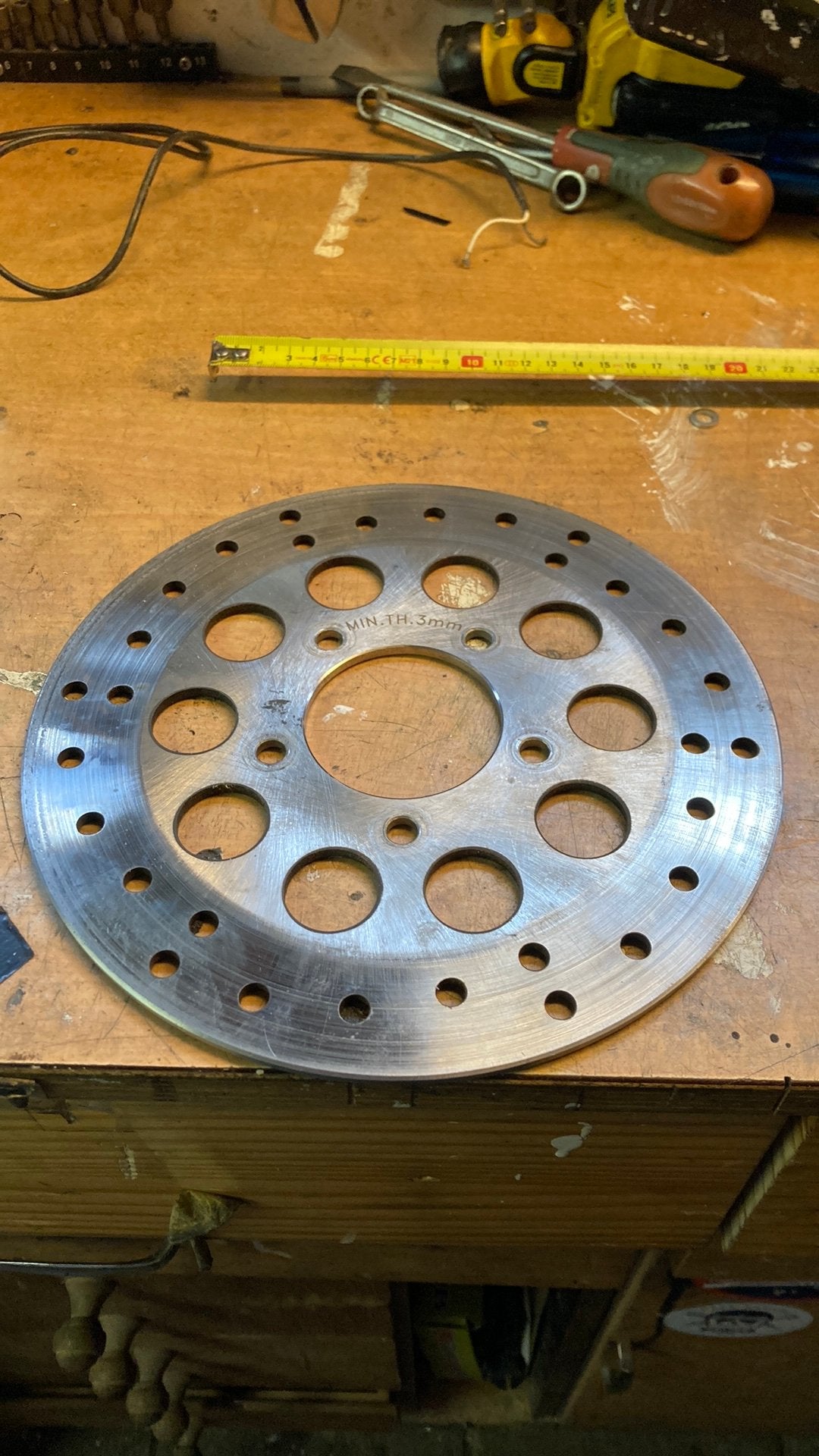 Remschijven door snede 22 cm, Ophalen of Verzenden, Overige typen