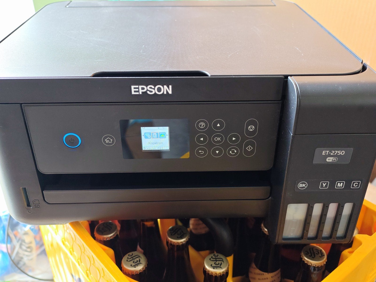 Epson EcoTank ET-2750 All-in-One Printer met Wi-Fi, Computers en Software, Ophalen, All-in-one, Draadloos, Zo goed als nieuw