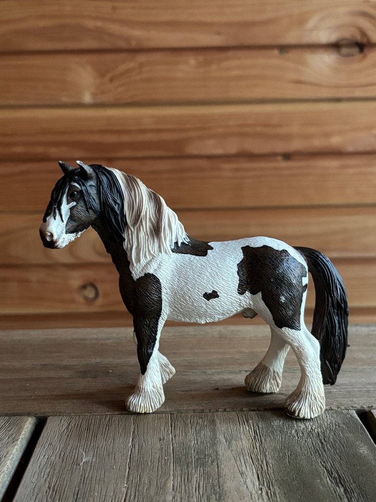 Schleich Tinker hengst 2007 (13625), Ophalen of Verzenden, Zo goed als nieuw, Paard, Beeldje of Figuurtje