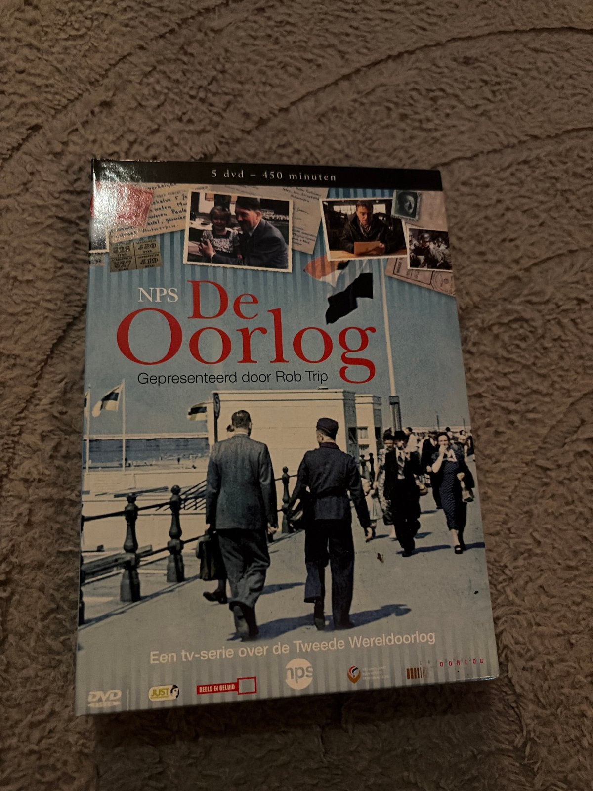 NPS De Oorlog - Rob Trip (5 DVD boxset), Oorlog of Misdaad, Alle leeftijden, Zo goed als nieuw, Inclusief doosje