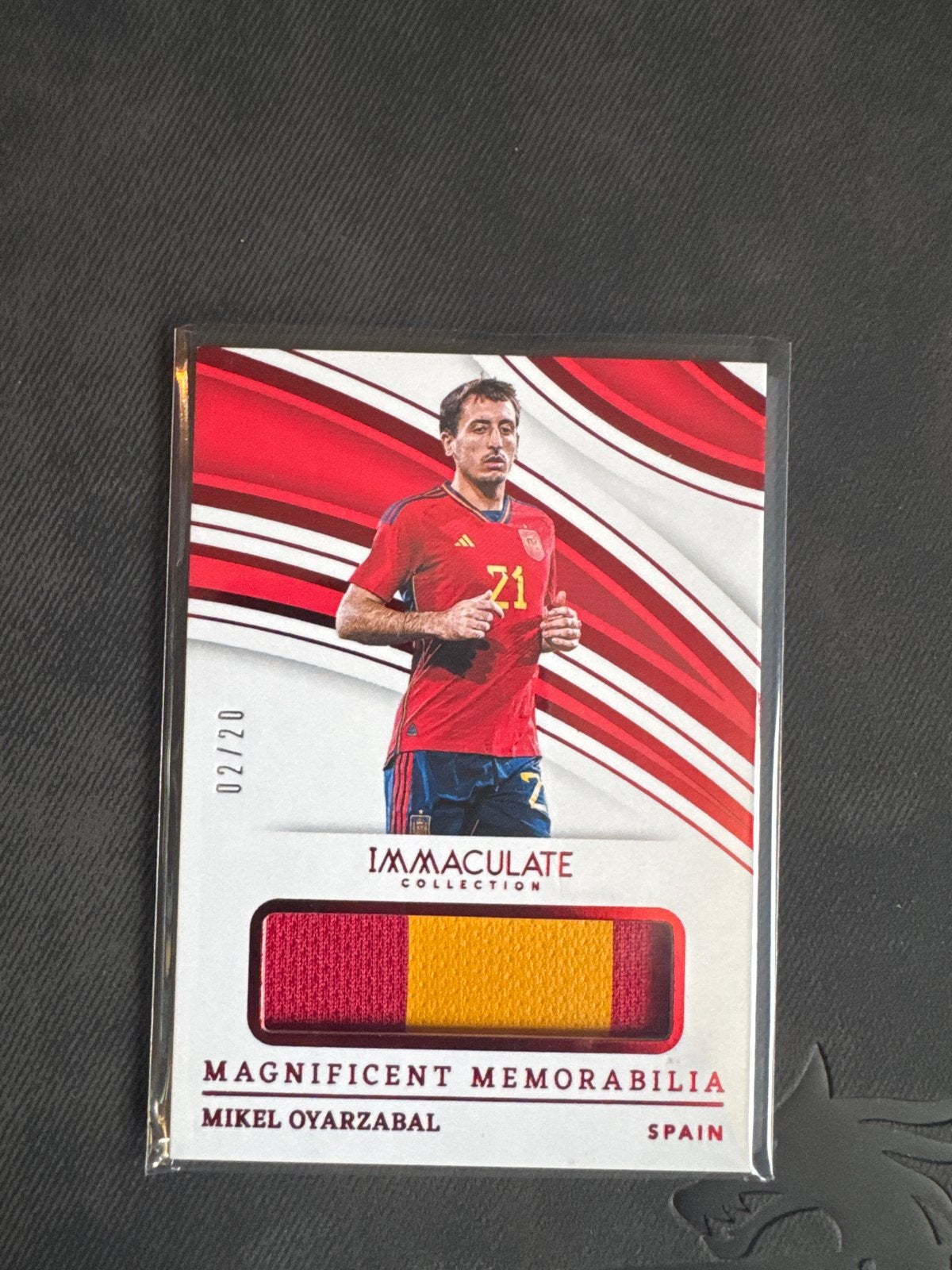 Mikel Oyarzabal Spelerskaart - Immaculate Collection, Ophalen of Verzenden, Zo goed als nieuw, Buitenlandse clubs, Spelerskaart