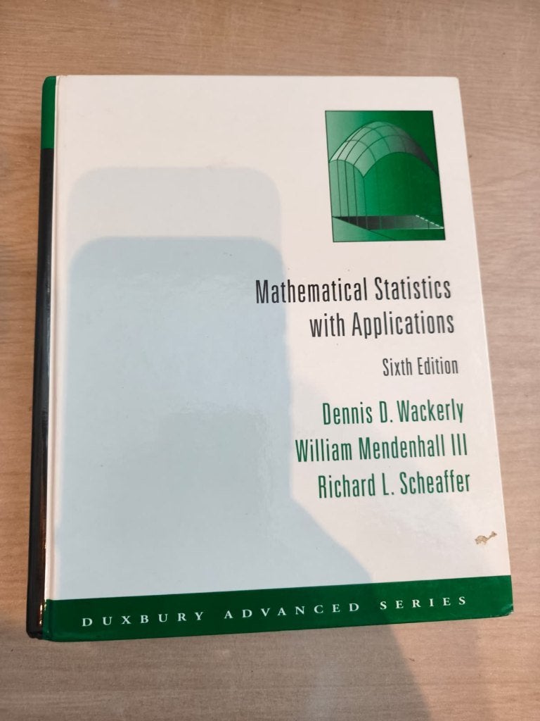 Mathematical Statistics with Applications - 6th Edition, Ophalen, Beta, WO