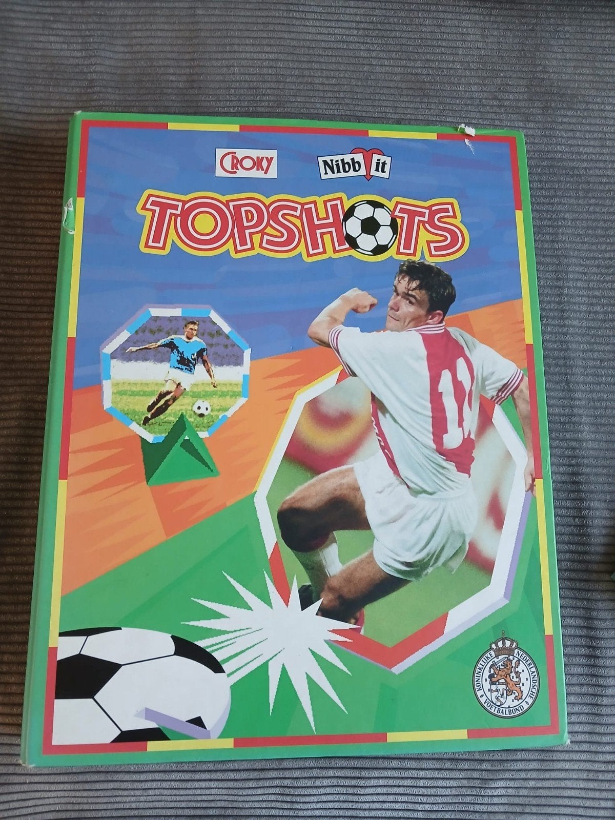 Croky Nibbit Topshots Voetbalplaatjes Album 1996, Ophalen of Verzenden, Gebruikt, Overige binnenlandse clubs, Boek of Tijdschrift