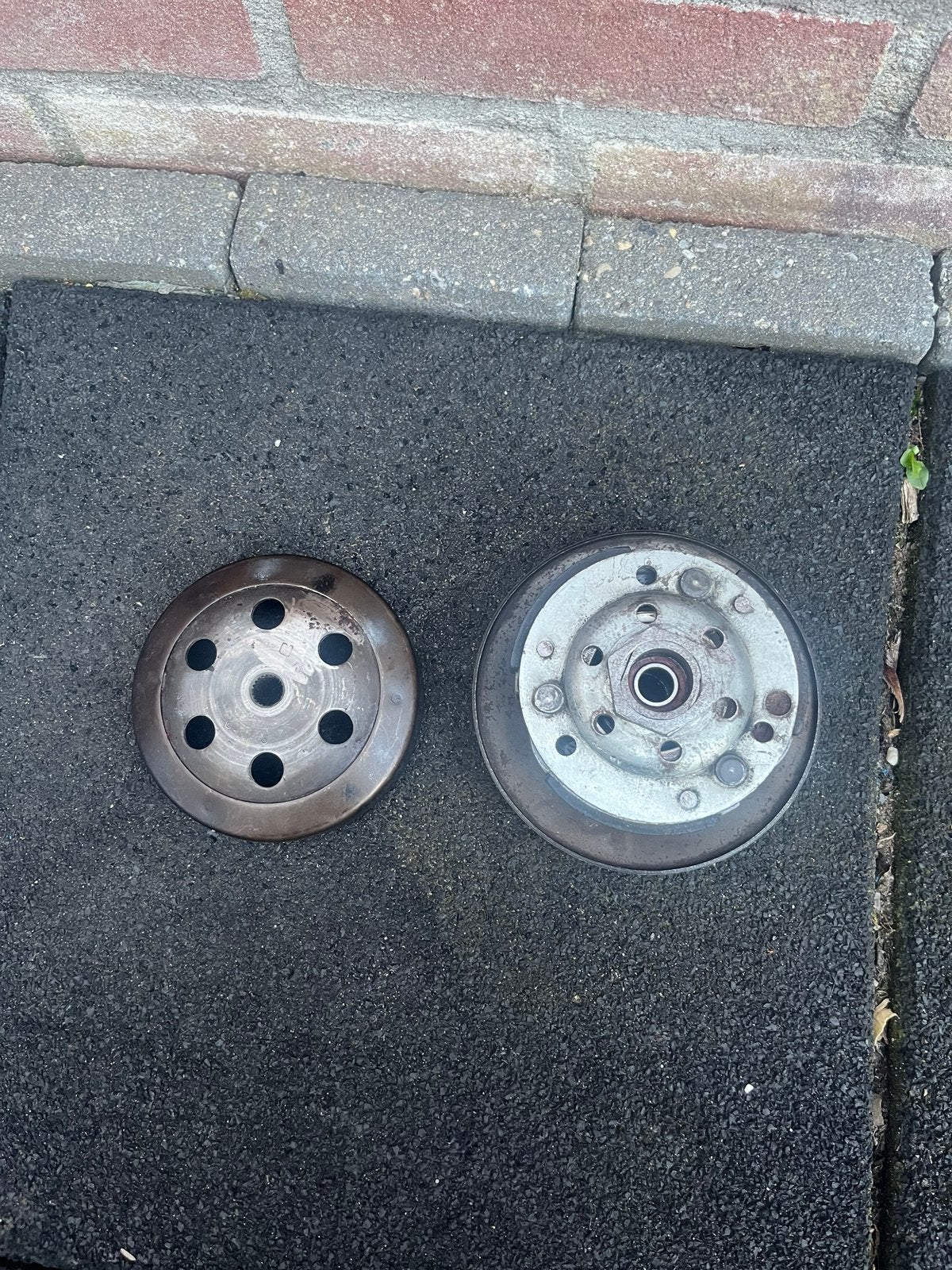 Piaggio 50cc pcv06 koppeling met koppelinghuis, Ophalen of Verzenden, Zo goed als nieuw, Blok