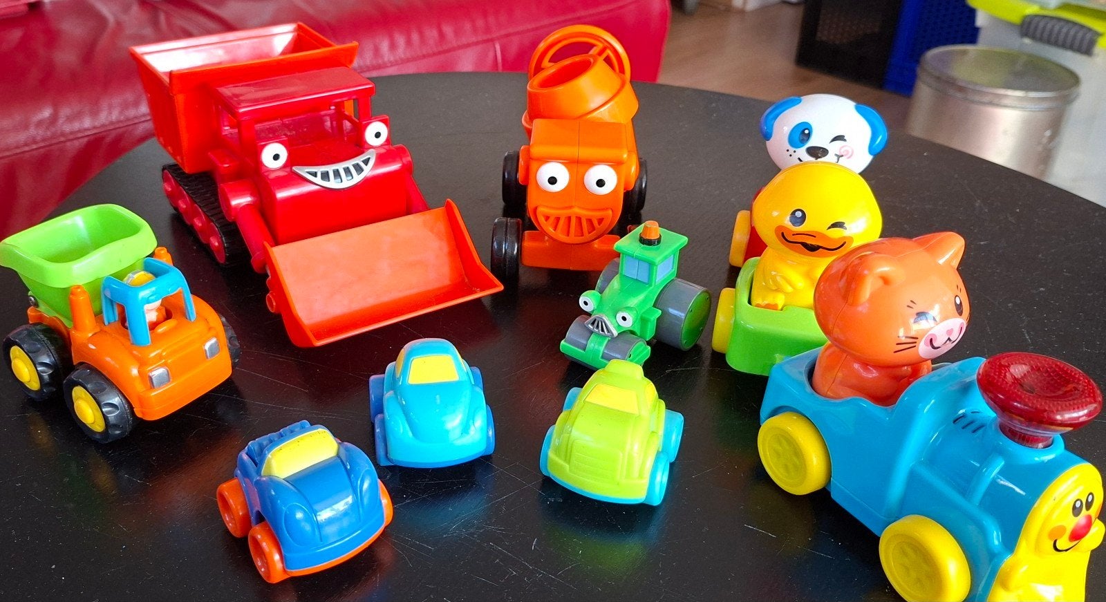 Leuk speelgoedpakket met voertuigen en dieren, Ophalen, Gebruikt, Jongen of Meisje