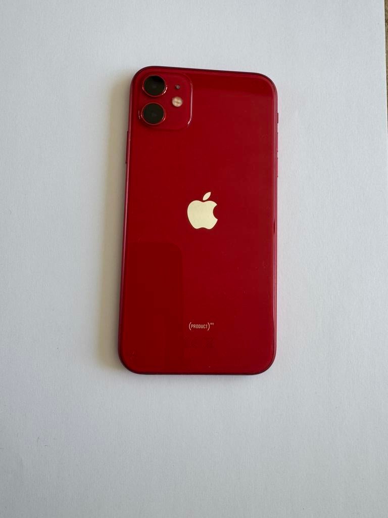 Iphone  11 rood, Telecommunicatie, Mobiele telefoons | Apple iPhone, Zo goed als nieuw, 64 GB, Rood, IPhone 11