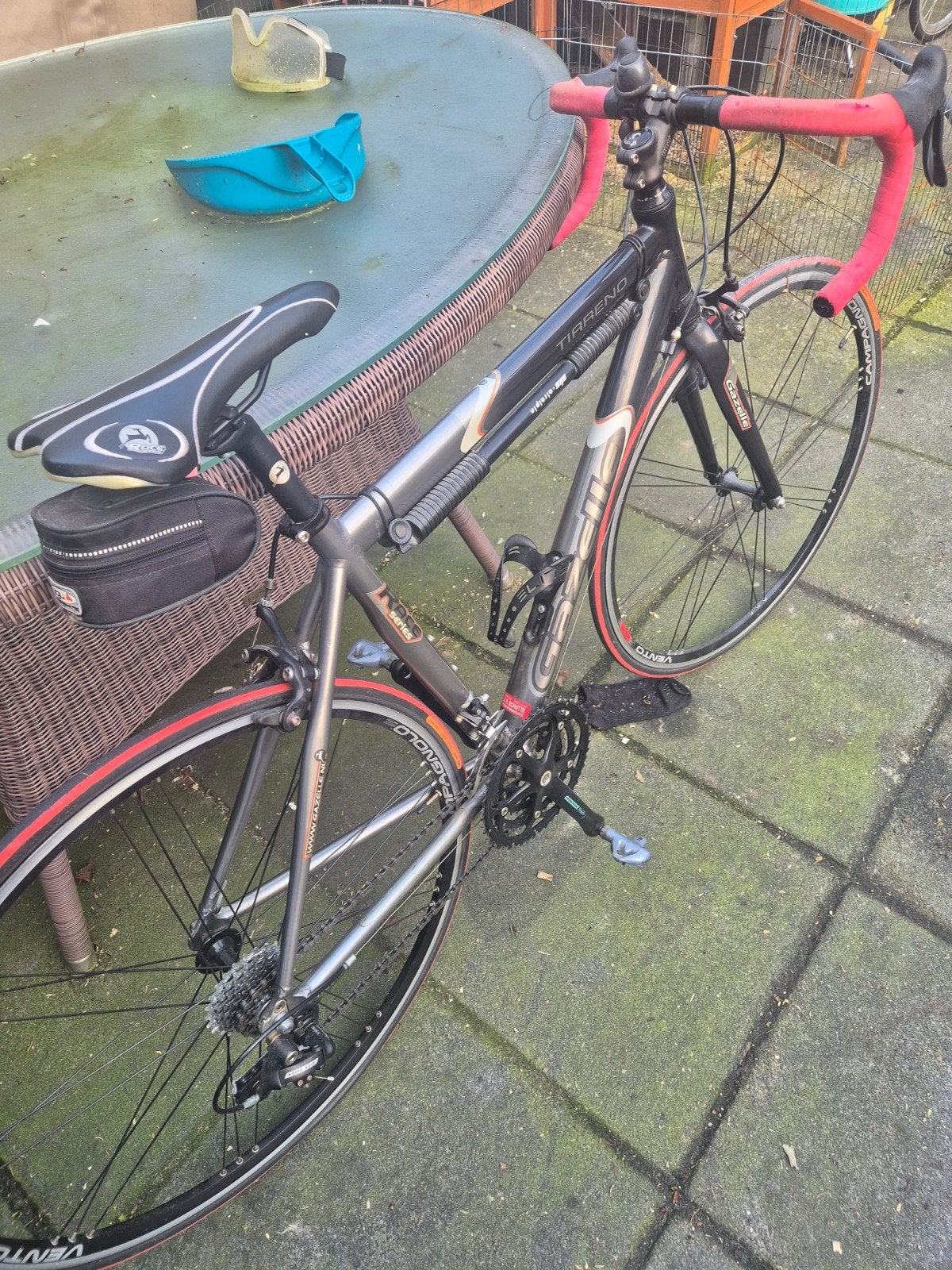 Nette racefiets, Ophalen, Gebruikt, 10 tot 15 versnellingen, Velgrem