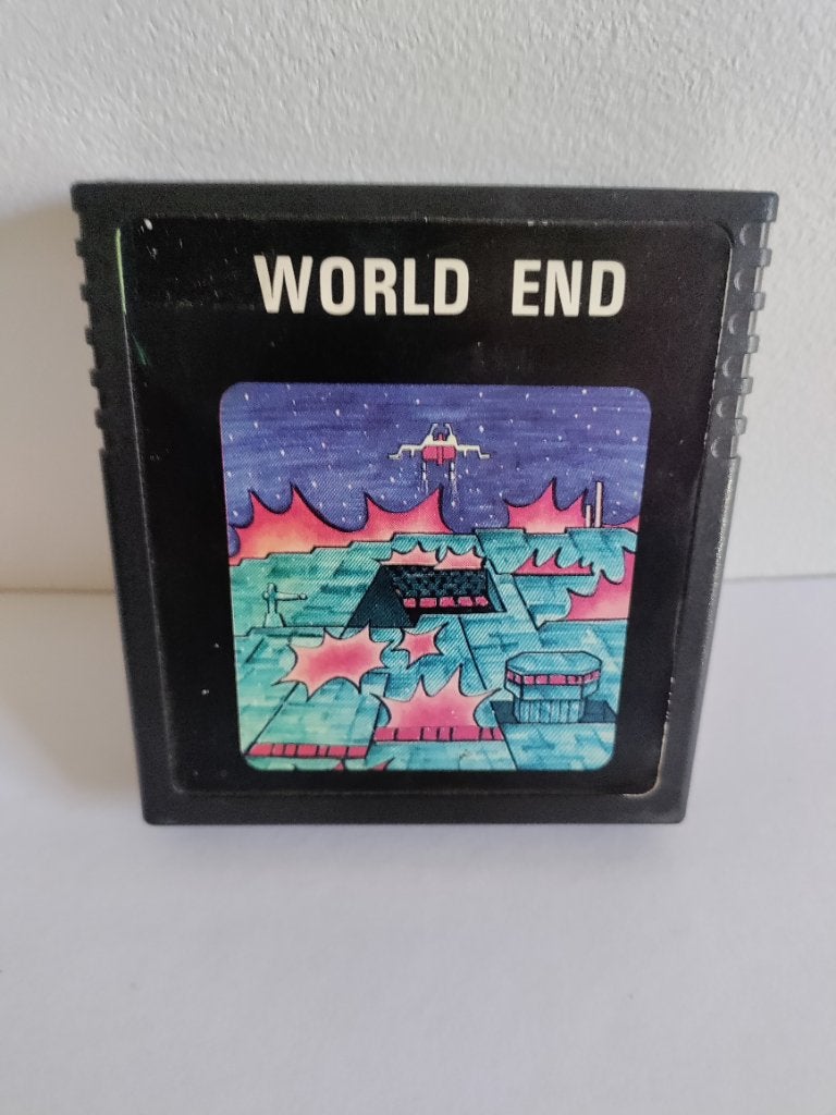 World End spelcartridge, Spelcomputers en Games, Spelcomputers | Atari, Ophalen of Verzenden, Gebruikt, Met 1 controller, Atari 2600
