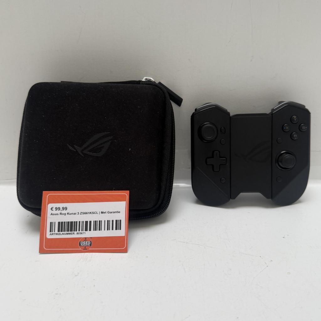 Asus Rog Kunai 3 ZS661KSCL | Met Garantie, Asus, Zo goed als nieuw, Support@asus.com, No. 15, Li-Te Road, Beitou District
Taipei 112
Taiwan