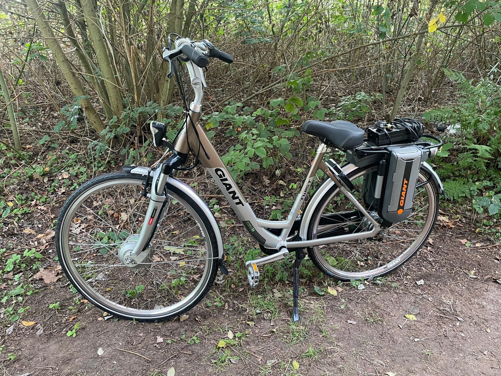 Giant twist elektrische 2 accu 28 inch maat m, Ophalen, Zo goed als nieuw, 51 tot 55 cm, 50 km per accu of meer
