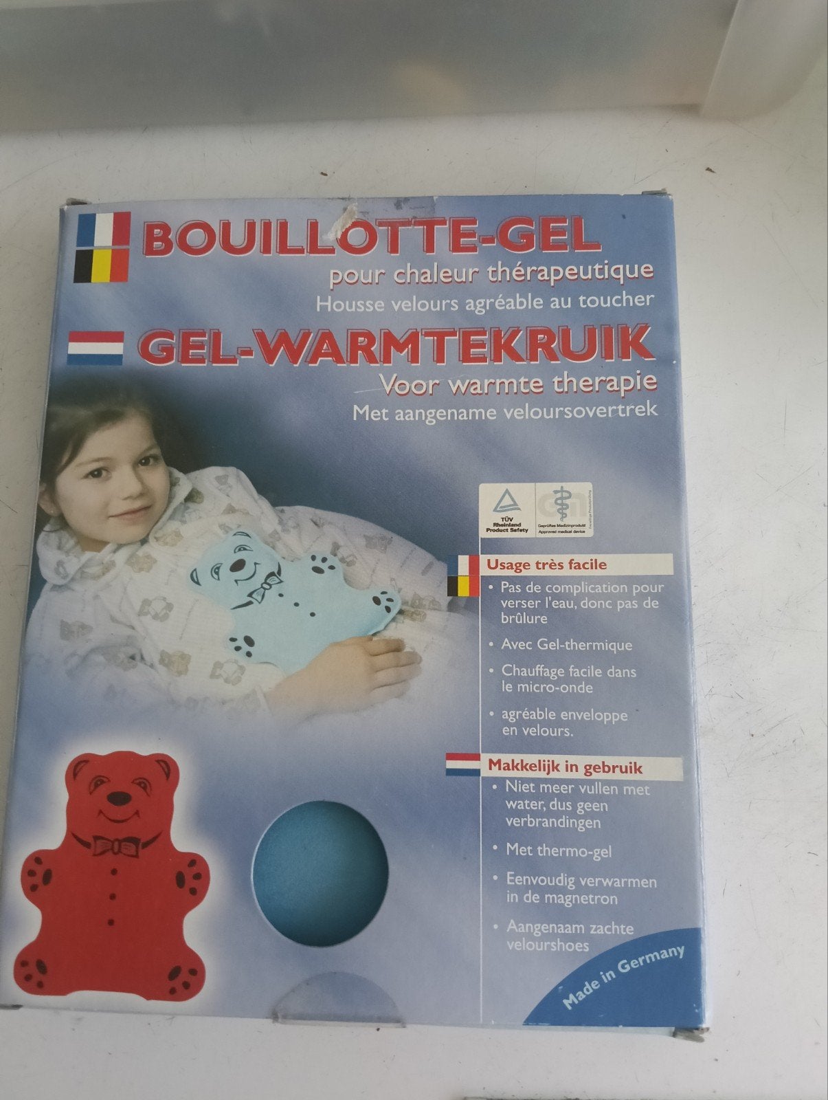 gel warmte kruik, Ophalen of Verzenden, Zo goed als nieuw