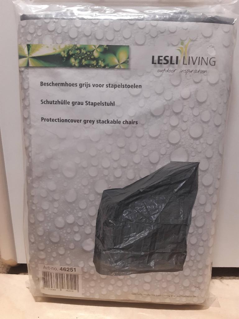 Lesli Living Tuinstoel Hoes / Beschermhoes Stapelstoelen, Ophalen of Verzenden, Nieuw