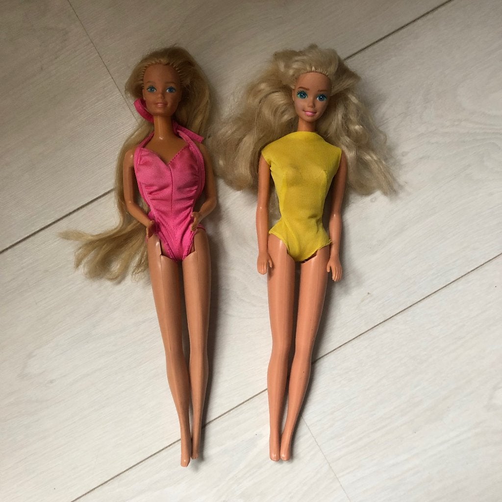 Vintage Barbies Mattel jaren 60, Ophalen of Verzenden, Gebruikt, Pop