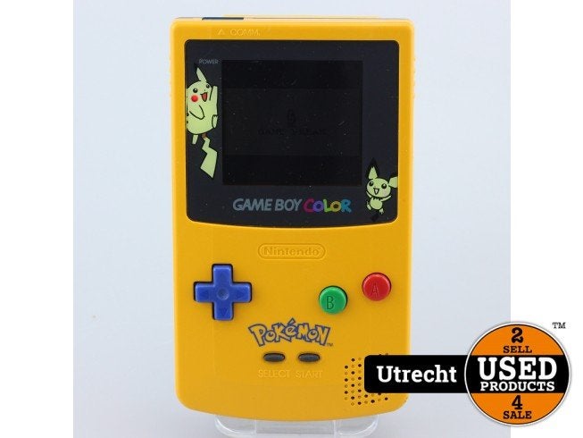 Nintendo Gameboy Color Pikachu Edition, Nintendo, Zo goed als nieuw, Support@nintendo.com, 11-1 Hokotate-cho, Kamitoba, Minami-ku
Kyoto 601-8501
Japan