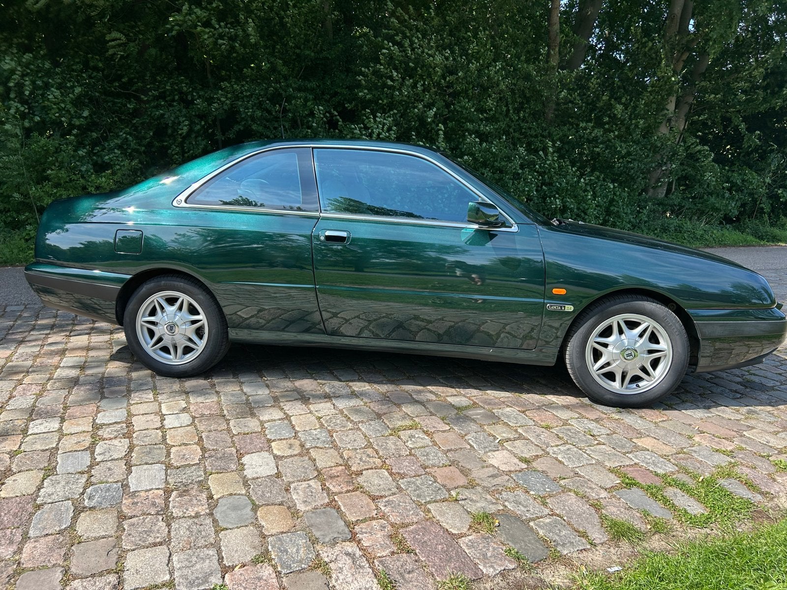 Lancia Kappa 2.4 Coupe 1998 Groen, Voorwielaandrijving, Kappa, Origineel Nederlands, 75 €/maand