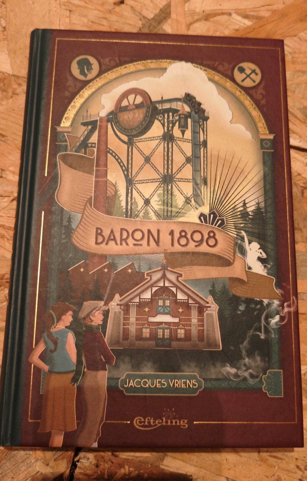Baron 1898 Efteling boek Jacques Vriens, Ophalen of Verzenden, Zo goed als nieuw, Jacques Vriens