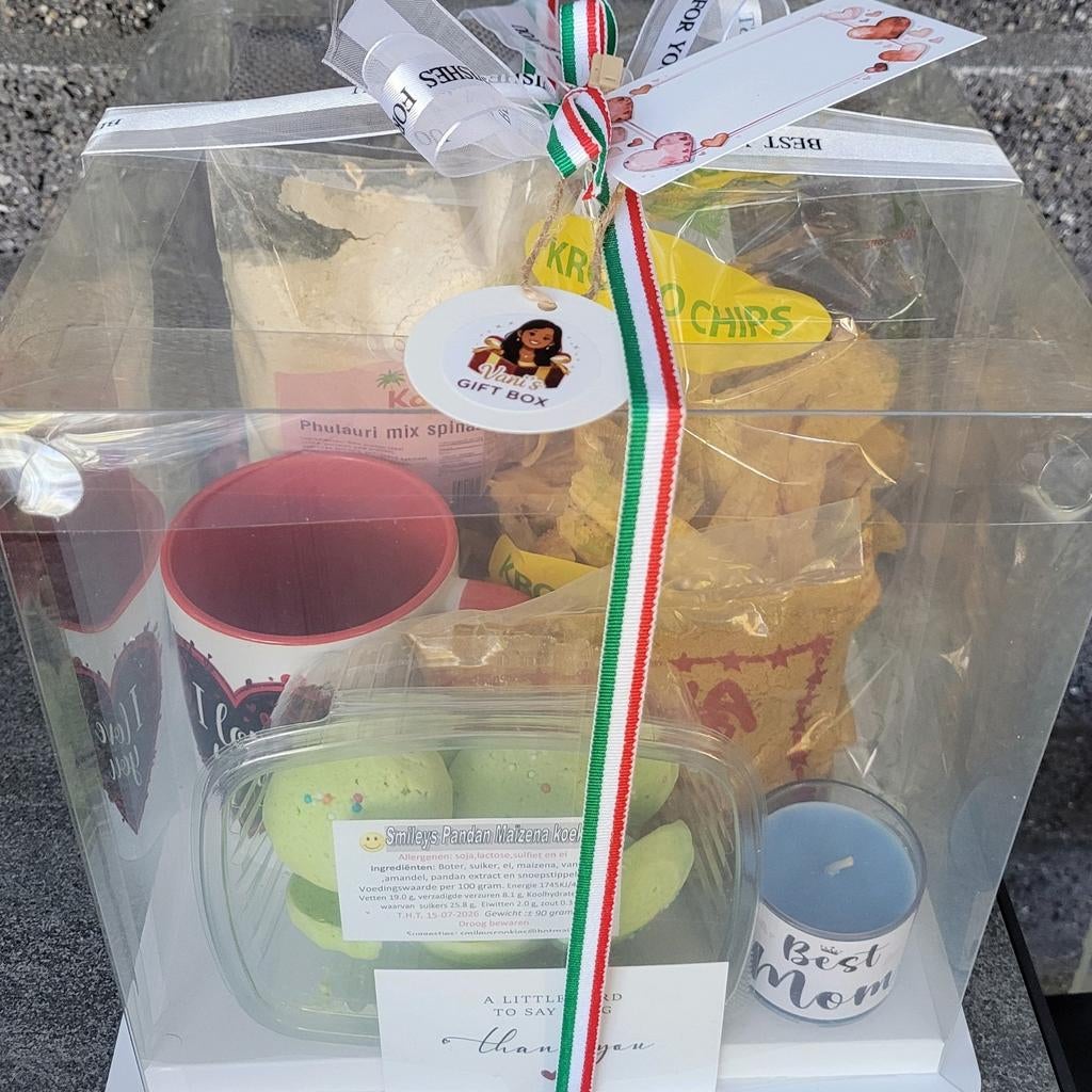 Moederdag Cadeaupakket - Perfect voor Mama, Huis en Inrichting, Ophalen, Meerkleurig, Overige materialen, Overige stijlen