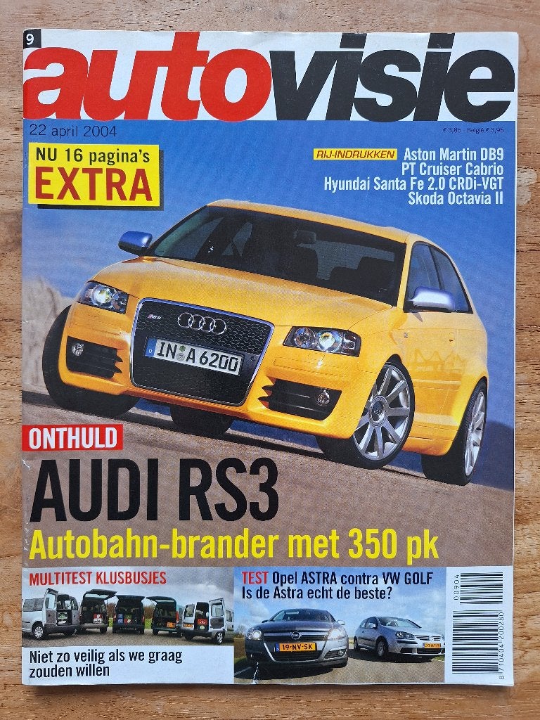 Autovisie 9 2004 zie foto 2 voor inhoudsopgave, Gelezen, Algemeen, Ophalen of Verzenden, Autovisie
