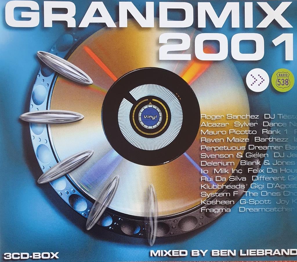 Grandmix 2001   Ben Liebrand, Cd's en Dvd's, Ophalen of Verzenden, Zo goed als nieuw