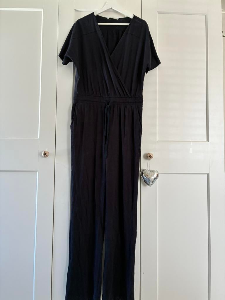 Blauwe jumpsuit moscow maat l/xl, Kleding | Dames, Jumpsuits, Verzenden, Zo goed als nieuw, Maat 42/44 (L), Blauw