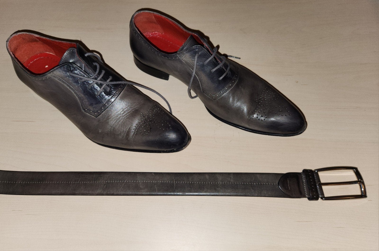 Stijlvolle trouwschoenen in goede staat, Overige kleuren, Malik, Ophalen of Verzenden, Zo goed als nieuw
