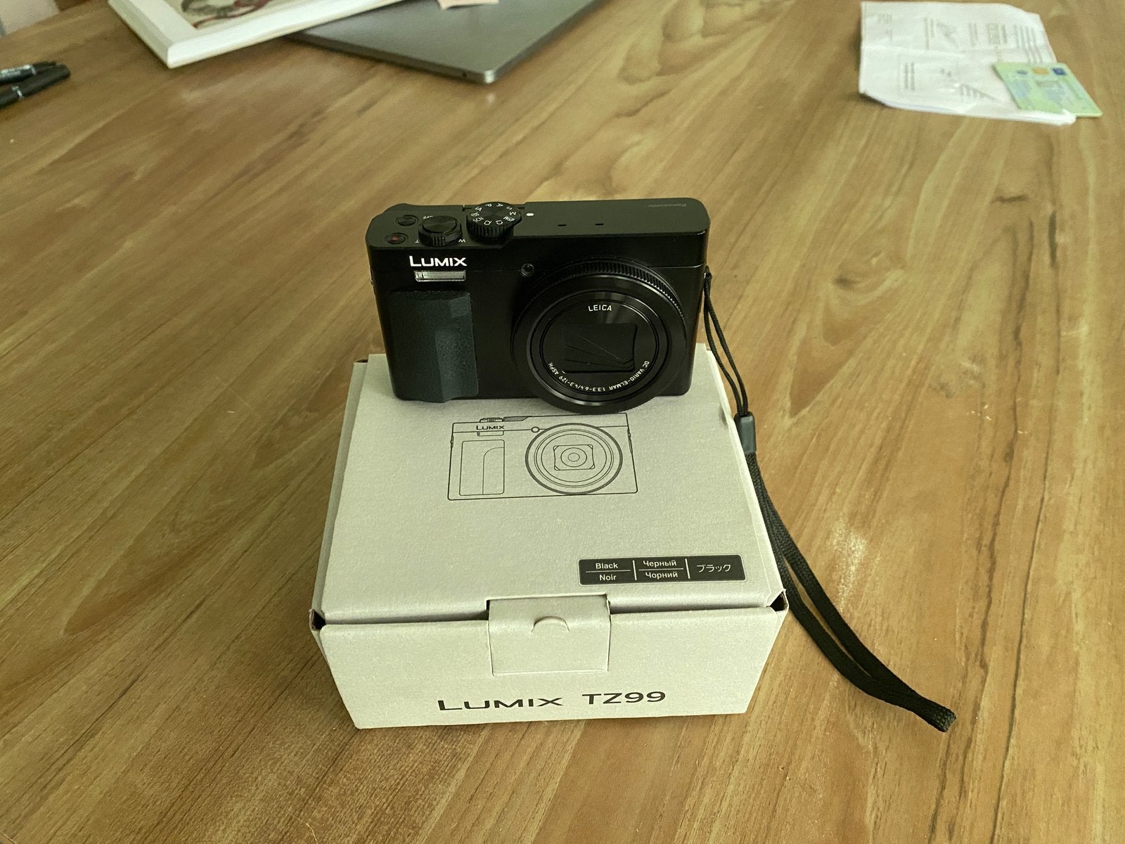 Panasonic lumix DC-TZ99, Panasonic, Handleiding, Ophalen of Verzenden, Zo goed als nieuw