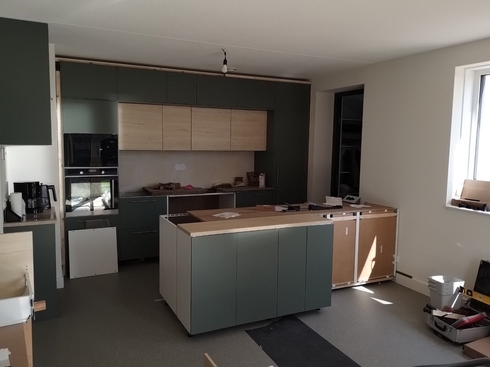 Ikea Nickebo bedekkingspaneel 62 x 220 groen, Ophalen, 200 cm of meer, Nieuw, 50 tot 100 cm