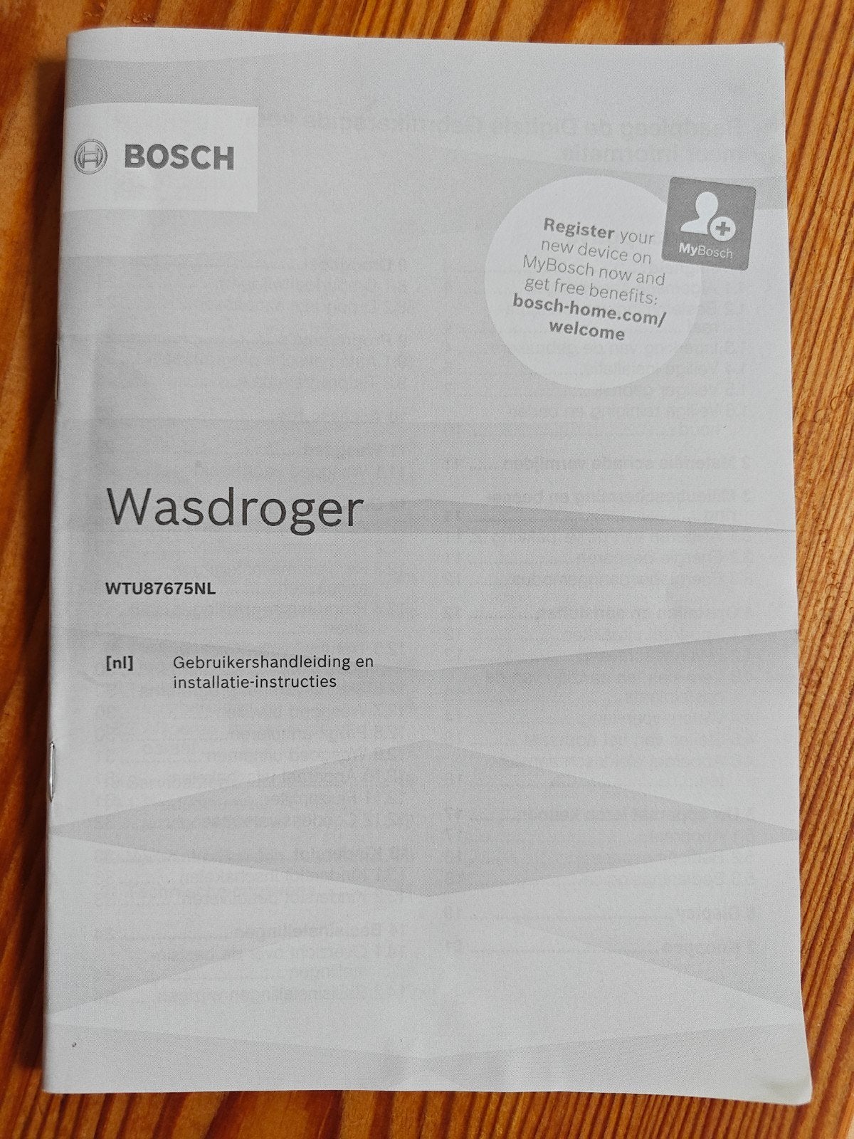 Foto 9 van Bosch wasdroger 8 kg A+++