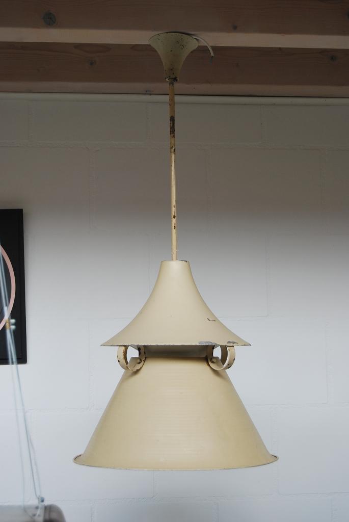 2 zeldzame Gispen hanglampen Kerklampen, Ophalen