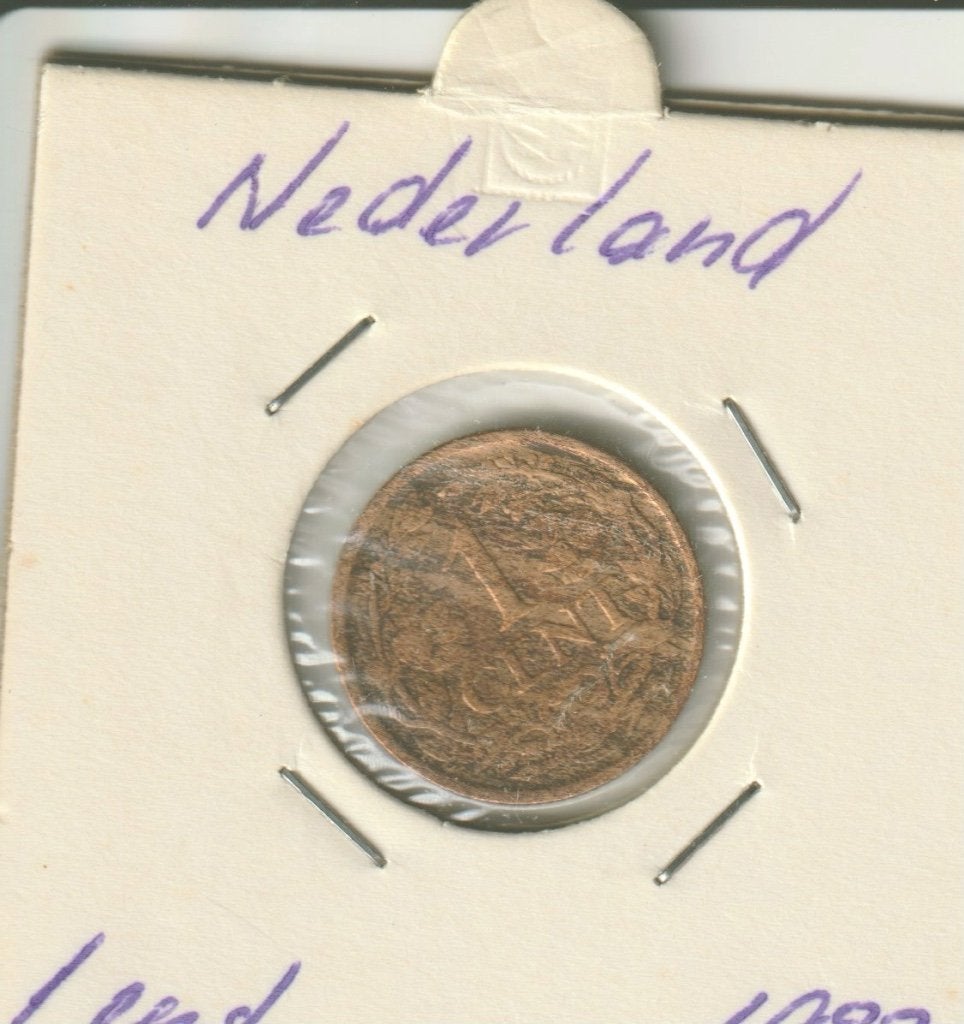 1 cent 1922 nederland, Postzegels en Munten, Munten | Nederland, Verzenden, Koningin Wilhelmina, 1 cent