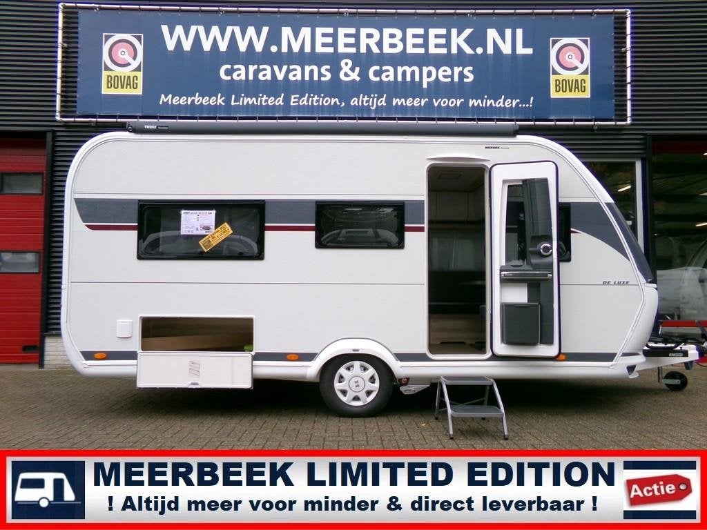 Hobby De Luxe 460 LU 3509,=KORTING +MOVER +THULE +BC260, Caravans en Kamperen, Rondzit, Hobby, Fietsenrek, Particulier