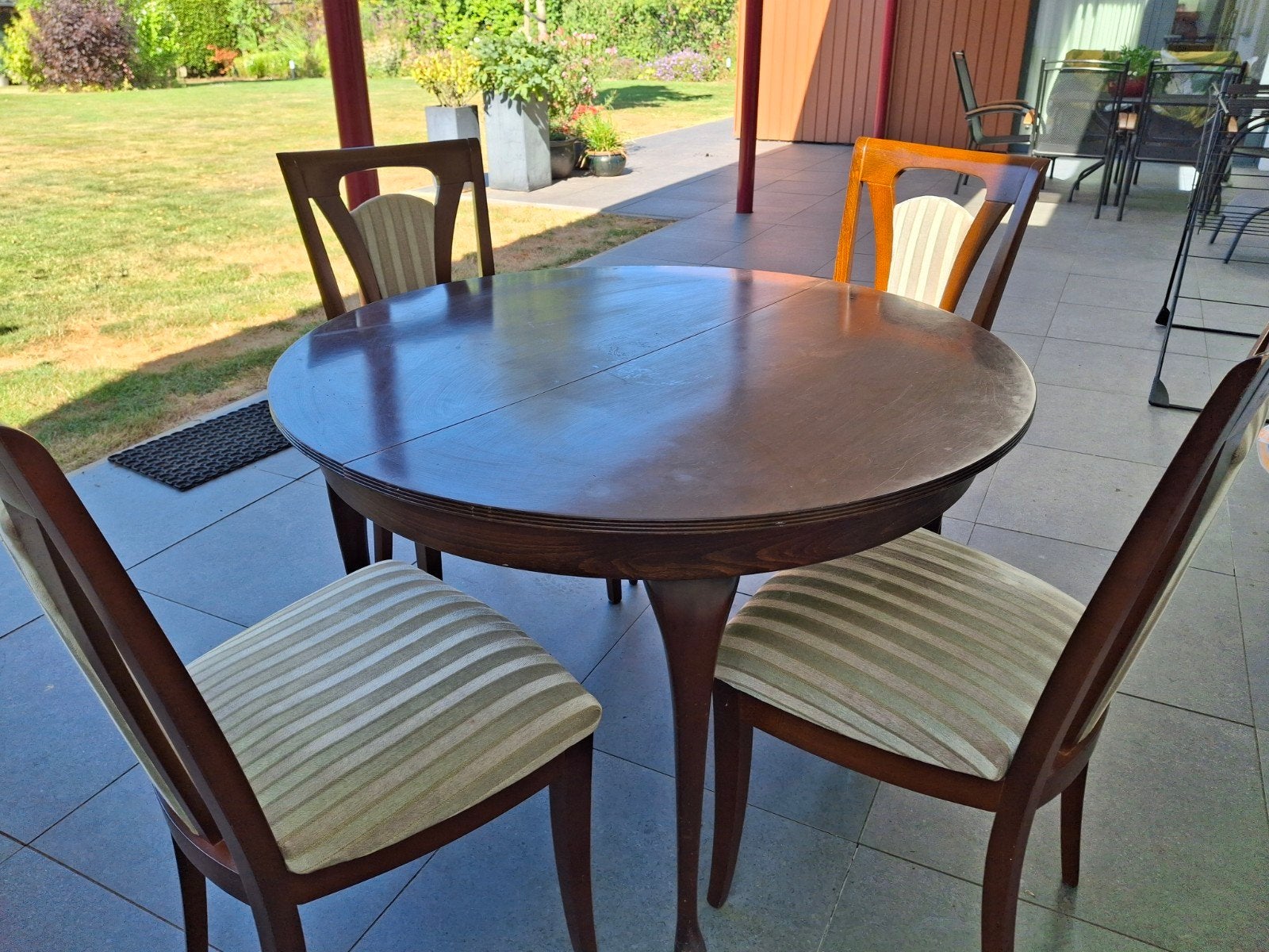 eetkamerstoelen , 4 stoelen, Ophalen, Aluminium, 4 zitplaatsen