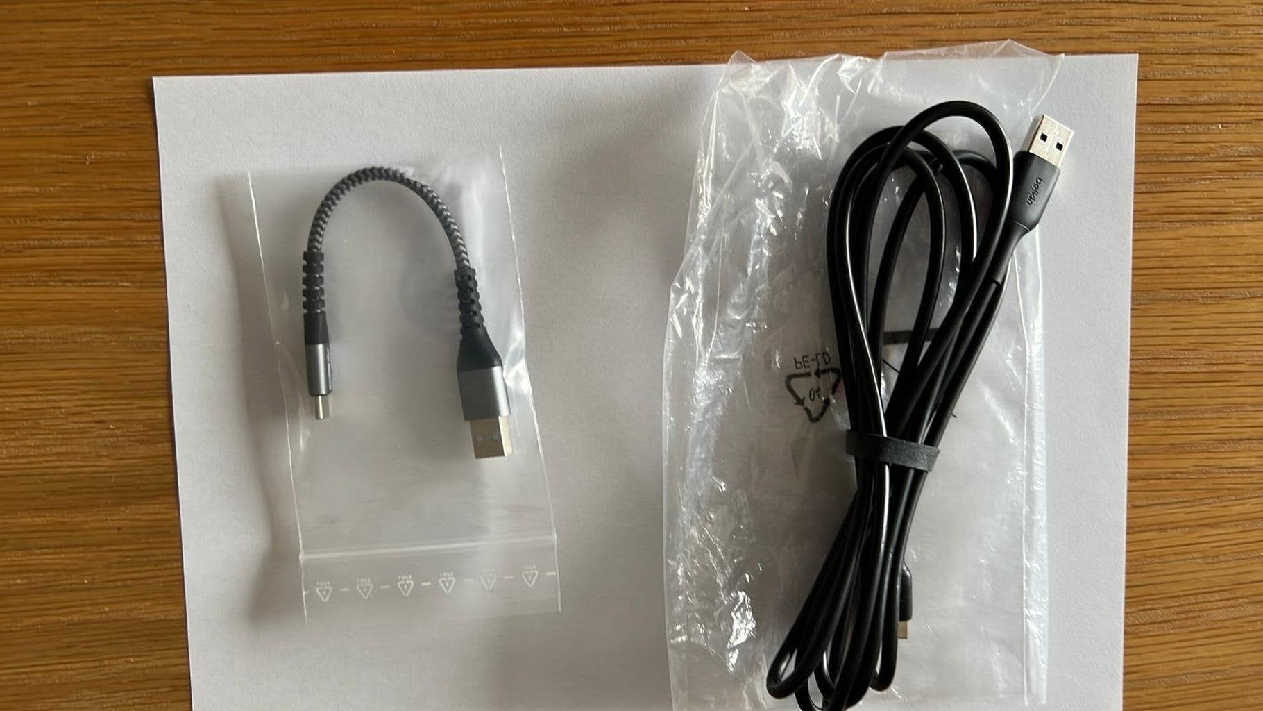 USB (o.a.Belkin) kabels A- naar C., Ophalen of Verzenden, Nieuw