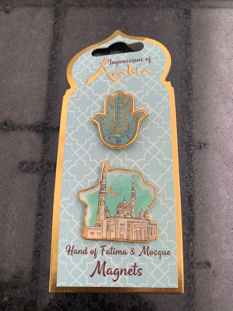 2 Stuks Arabian magneten van metaal, Ophalen of Verzenden, Nieuw